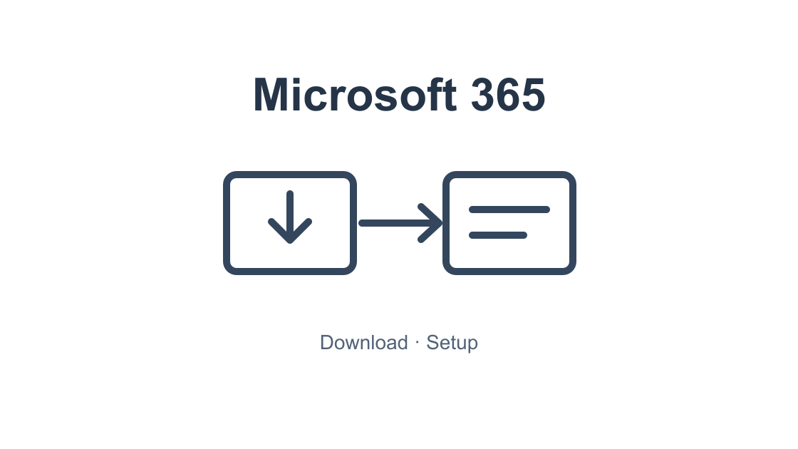 Microsoft 365 Install Stuck: Download or Setup?