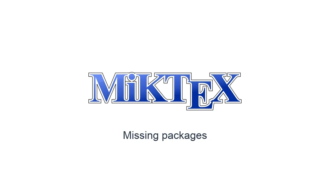Сбой загрузки пакета MiKTeX: репозиторий и режим